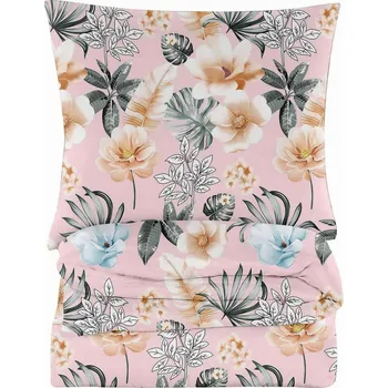 Povlečení POVLEČENÍ BAVLNĚNÉ 160x200 KVĚT 3