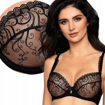 Podprsenka RÓŻA Anuk Podprsenka měkká SOFT ČERNÁ 85C