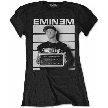 Pánské tričko Merch Eminem: Dámské Tričko Arrest XL