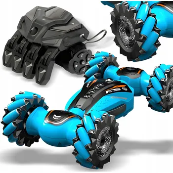 Obraz AUTO NA DÁLKOVÉ OVLÁDÁNÍ GESTY RC 4x4 360° LED SVĚTLA DYM PÁRA