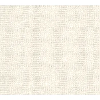 Tapeta BÉŽOVÁ VINYLOVÁ TAPETA NA VLIESU, DEKORATIVNÍ JEMNÝ VZOR, 10M X 70CM