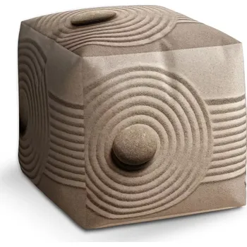 Taburet Sablio Taburet Cube Otisk v písku: 40x40x40 cm