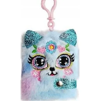 Notes mini Stnux plyšový přívěsek na klíče vícebarevný