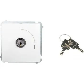 vypínač Jednopólový vypínač Klasik Simon bílý BMW1K.01/11