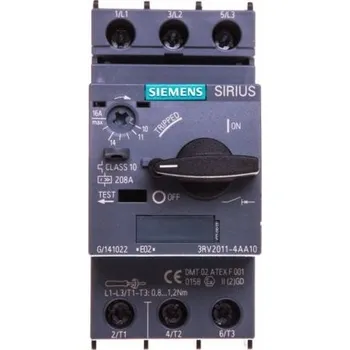 Jistič Motorový spouštěč Siemens 230 V IP20 0 A