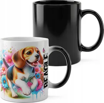 MAGICKÝ HRNEK 330ML S POTISKEM – PES PSI BEAGLE