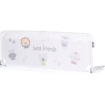 Dětská zábrana chipolino bezpečnostní zábrana na postel animals white