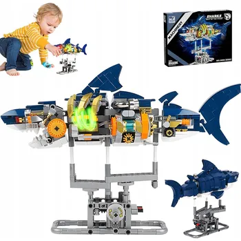 ostatní stavebnice KREATIVNÍ SADA ŽRALOK STAVEBNICE S POHYBLIVÝMI DÍLY