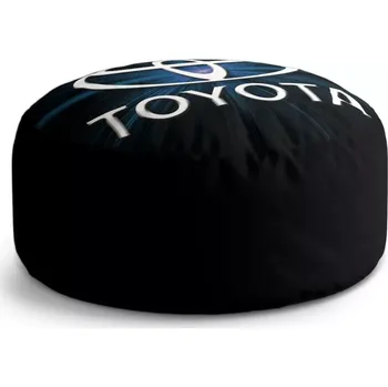 Taburet Sablio Taburet Circle Toyota Blue Glow: 38x48 cm