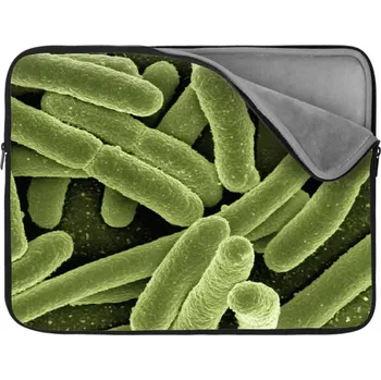 pouzdro na notebook Sablio Obal na notebook Bakterie - 17"