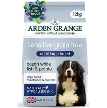 Krmivo pro psa Arden Grange GF Dog Adult Large Sen.O.W.Fish&Pot.12kg