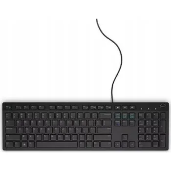 Klávesnice Multimediální klávesnice KB216 US International (QWERTY) - černá (RTL BOX)