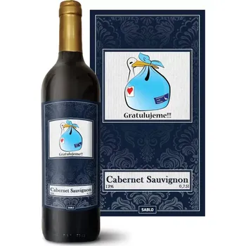 Víno Sablio Červené víno Gratulujeme!!! 2 : 0,75 l