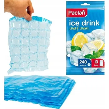 Tvořítko na led Sáčky na led Paclan 10 kulatý