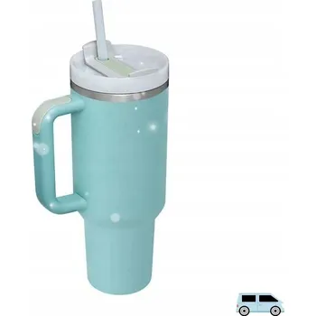 Termohrnek TERMOSKA HRNEK 1200 ML S RUKOJETÍ A BRČKEM NEREZOVÁ OCEL VELKÁ KAPACITA