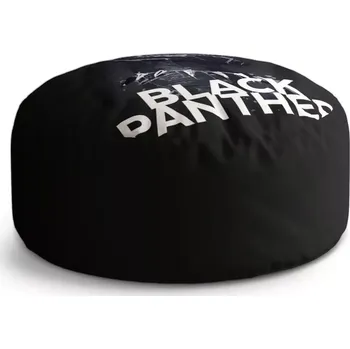 Taburet Sablio Taburet Circle BLACK PANTHER Scrape: 38x48 cm