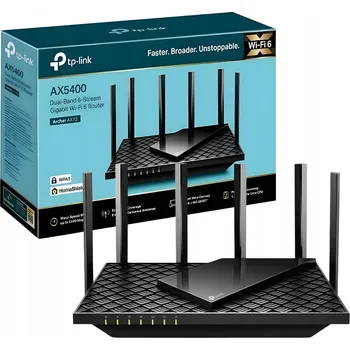 BEZDRÁTOVÝ WIFI SÍŤOVÝ ROUTER TP-LINK AX73 WIFI 6