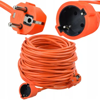 Napájecí kabel PRODLUŽOVACÍ KABEL ZAHRADNÍ 50M 3X1,5MM PRO SEKAČKY STAVEBNÍ HRUBÝ SILNÝ