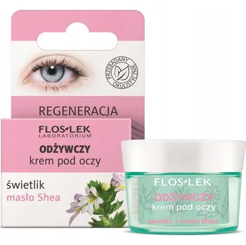 Péče o oční okolí Flos-Lek Vyživující oční krém světlík a bambucké máslo 15 ml