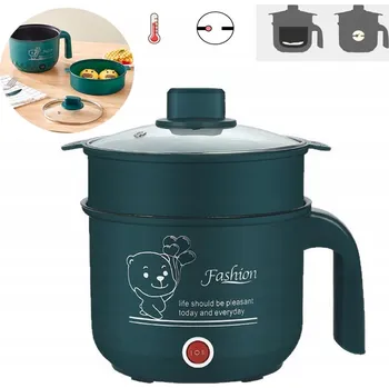 Multifunkční hrnec Pomalý hrnec DZG Mini Cooking Machine 1,8 l zelený 600 W