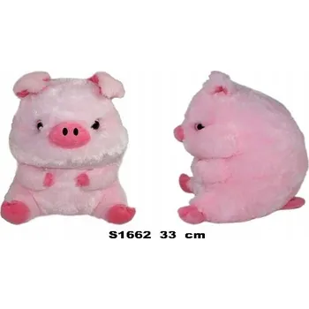 plyšák PLYŠÁK PRASÁTKO 33CM SEDÍCÍ KOULE SA Sun-Day
