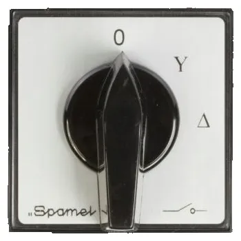 vypínač Přepínač hvězda-trojúhelník 3P 63A pro vestavbu (vačkový spínač)