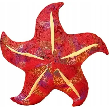 plyšák Plyšák Plyšová Hračka Hvězdice Červená Polštář 45 cm