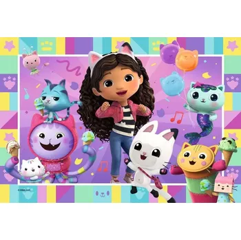 Puzzle Ravensburger puzzle Gábinin kouzelný domek – koťátka 35 dílků