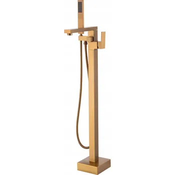 Vodovodní baterie Volně stojící vanová baterie s jednou pákou CHDE, měděná Premium