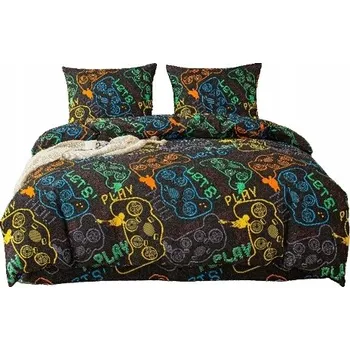 Povlečení Sada povlečení Play game pad 160x200 cm + 2x povlak na polštář 70x80 cm