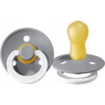 dudlíky Kulatý gumový Dudlík Bibs 0 +