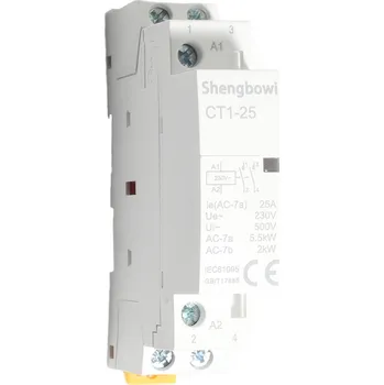 Stykač STYKAČ AC 230V 25A MODULÁRNÍ PRO DOMÁCÍ INSTALACI