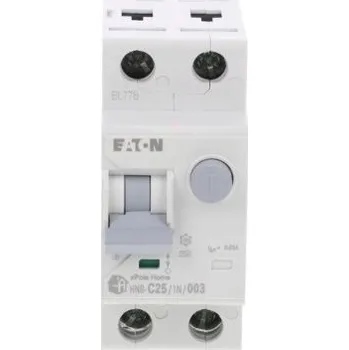 vypínač Proudový chránič Eaton 230 V IP20 25 A
