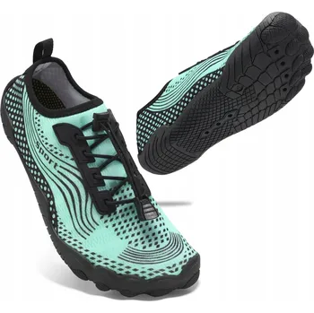Pracovní obuv ZHR Pánské boty do vody na plavání proti ježkům na pláž a ke korálům zelené, velikost 45