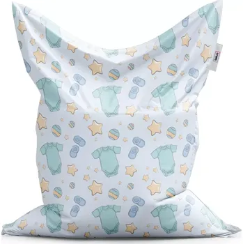 Sedací pytel Sablio Sedací vak Classic Dětské oblečky - 150x100 cm