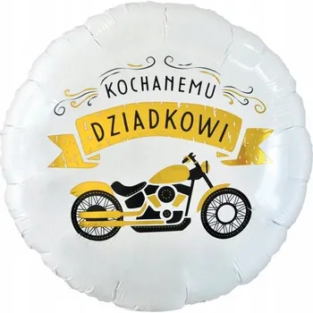 Balónek Id_5505 FÓLIOVÝ BALÓNEK 18" BALÓNKY DEN DĚDEČKA DĚDEČEK NAROZENINY MOTOR DORT