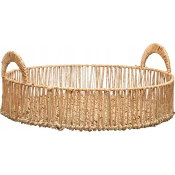 Jutový tác s uchy Natura koš na servírování 36cm/L