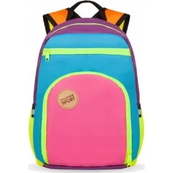 Sportovní batoh Školní batoh Penelope Lunch Munch s více přihrádkami, vícebarevný, 15 l