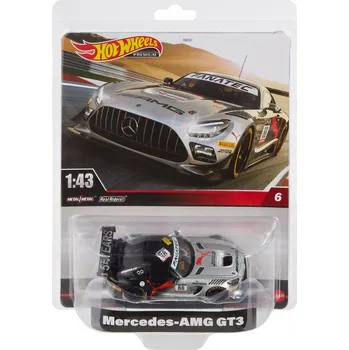 autíčko Autíčko MATTEL Hot Wheels Premium Mercedes AMG GT3 1:43