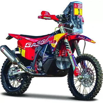 Hračka Motocykl bburago 1:18 red bull ktm rally gasgas rx450f – dakar 2023