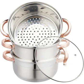 Hrnec HRNEC NA PÁRU KLAUSBERG 4 DÍLY. 18cm KB-7726 ROSE GOLD