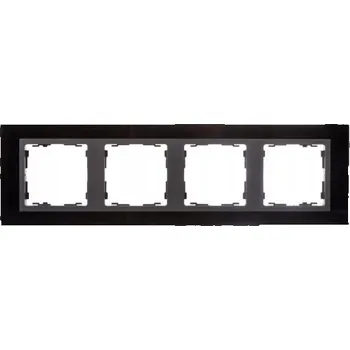 Rámeček Kontakt-simon černý