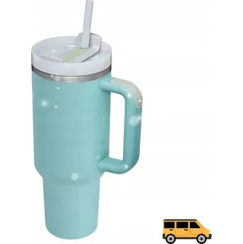 Termohrnek TERMOSKA HRNEK 1200 ML S RUKOJETÍ A BRČKEM, VELKÁ KAPACITA, NEREZOVÁ OCEL