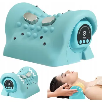 Masážní přístroj MASÁŽNÍ A NAHŘÍVACÍ POLŠTÁŘ SHIATSU MASÁŽNÍ PŘÍSTROJ NA KRK, ZÁDA, NOHY A CELÉ TĚLO + DÁLKOVÉ OVLÁDÁNÍ