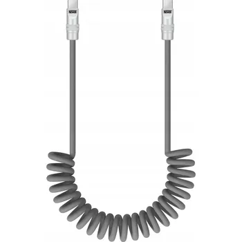 Datový kabel Kabel Newell USB-C - USB-C 1,5 m šedý