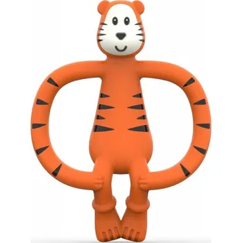 Smyslové kousátko Matchstick Monkey silikonové, vícebarevné