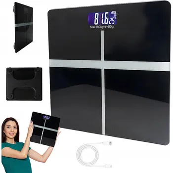 Osobní váha Osobní váha s Bluetooth, automatické zapnutí/vypnutí, automatická detekce uživatele
