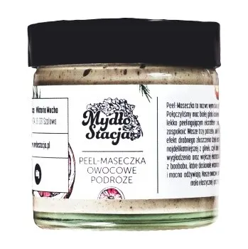 Pleťová maska Mydło Stacja Ovocné Cesty 60 g slupovací maska na obličej