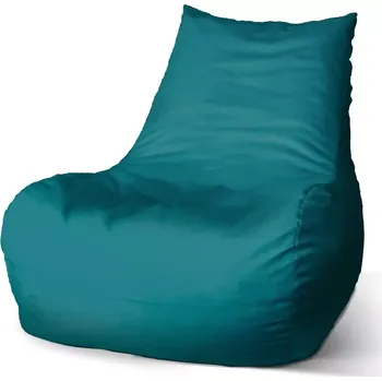 Sedací pytel Sablio Sedací vak Bean Zelenomodrá - 100 x 90 x 45 cm