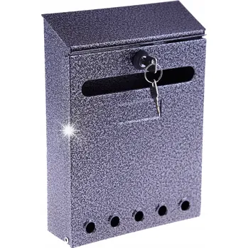 Poštovní schránka POŠTOVNÍ SCHRÁNKA SMART ŠEDÁ 25x18x5,7